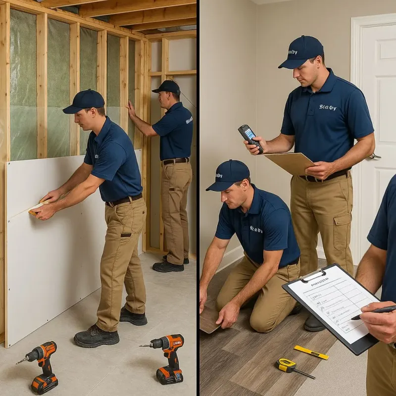 Repairs and Reconstruction process in Conway, SC